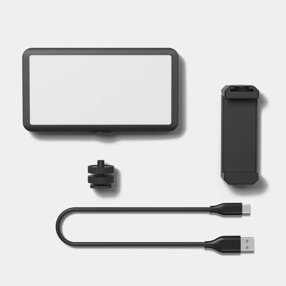 Phone Mounted Portable LED Video Light